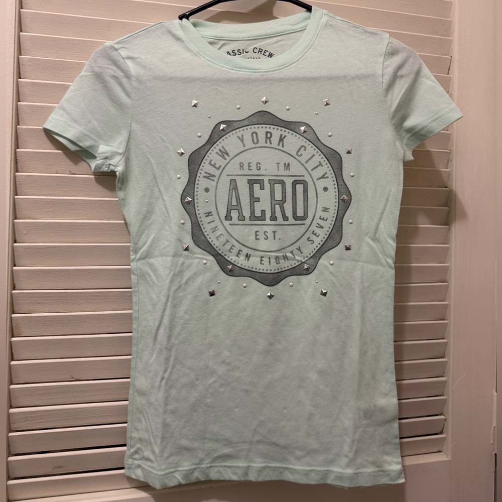 AEROPOSTALE AERO NEW YORK CITY GRAPHIC TEE EUC